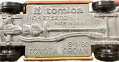 トミカ トヨタ クラウン タクシー ミニカー