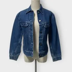 Lee 70s USA製 短丈 デニムジャケット インディゴ 14 濃紺