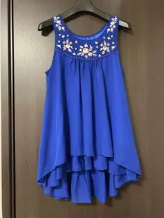 【美品】w closet | 刺繍ノースリーブチュニックのサムネイル
