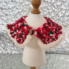 ペット用ケープ 赤・緑・白 犬 わんこ 猫 dog cat accessory