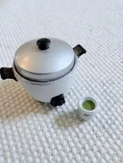 リーメント ミニチュア炊飯器 湯呑みお茶セット