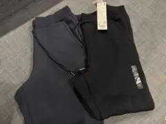 未使用品＆美品　2点セット　ユニクロ　ヒートテック　ボアスウェットパンツ