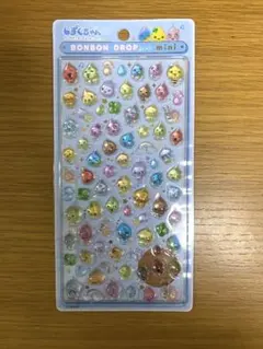 正規品　ボンボンドロップシール　ミニ　しずくちゃん　しずくの森のなかまたち