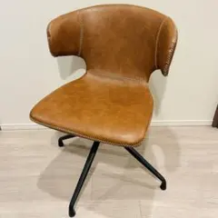 東馬 ラウンドチェア アーマー キャメル