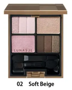 LUNASOL スリーディメンショナルアイズ 02 Soft Beige