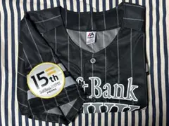 SoftBank Hawks ユニフォーム Lサイズ 15周年記念