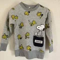 motherways PEANUTS スヌーピー トレーナー 104cm