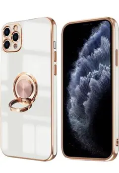 ❣️ホワイトリング付きiPhoneケース