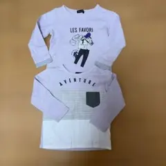 Bebe 長袖Tシャツ　2枚100センチ