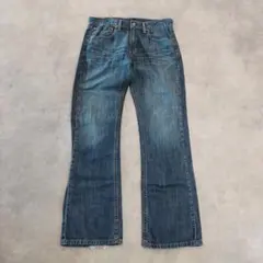 リーバイス527 Levis W30 フレア ブーツ 青 古着 ヒゲ 22290 - メルカリ