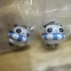 たれぱんだ　めじるしアクセサリー　ガチャガチャ　浮き輪　２個