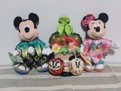 ディズニー お正月グッズ 門松 2020 だるま ミッキー ミニー ぬいば