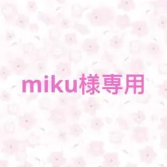 miku様 リクエスト 2点 まとめ商品