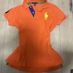 Ralph Lauren オレンジ ポロシャツ S/P