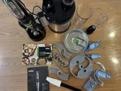 【動作確認済み】BRAUN　マルチクイック　フードプロセッサー2.0L 1398 動作確認済み】BRAUN マルチクイック フードプロセッサー2.0L 1398