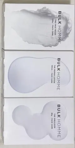BULK HOMME 洗顔 化粧水 乳液 3点セットのサムネイル