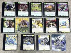 デュエルマスターズ　デュエキング forever　緑　黄　R以下　複数枚　まとめ
