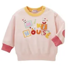 MIKIHOUSE ミキハウス トレーナー うさこ 80