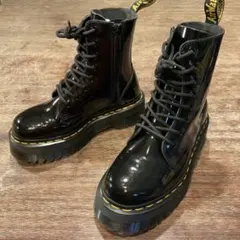 極美品！ドクターマーチン JADON HI ジェイドン パテント 厚底 36