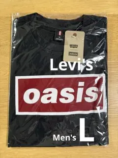 【希少】リーバイス　オアシス　Tシャツ ブラック　メンズM 新品未使用