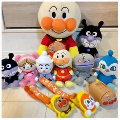 【お値下げ！】アンパンマン　ぬいぐるみ　マルチホルダー　まとめ売り　セット