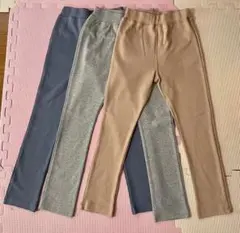 新品タグ付き＊西松屋＊ストレッチパンツ＊130cm＊3本セット