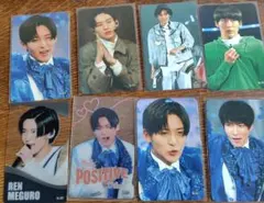 Snow Man　目黒蓮　REN MEGURO トレーディングカード 8枚セット