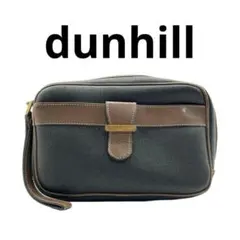 dunhill ダンヒル セカンドバッグ クラッチバッグ PVC レザー