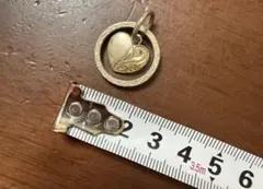 ハワイアンジュエリー　ネックレストップ　リング　ハートシルバー　925のサムネイル