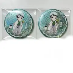 鬼滅の刃 愈史郎 ニジゲンノモリ ネオン缶バッジ