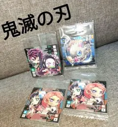 BANDAI鬼滅の刃ディフォルメシールウエハースその5★4枚セット