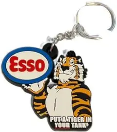 ESSO タイガーラバーキーホルダー