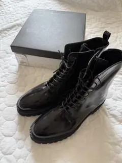 UNITED ARROWS レースアップブーツ ブラック 38のサムネイル
