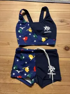 ルネサンスセパレート水着 120サイズ ネイビー