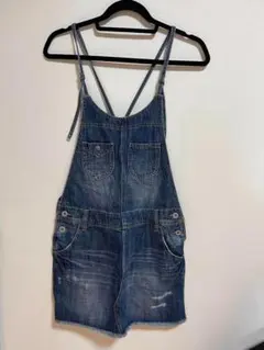 FASHION デニムジャンパースカート