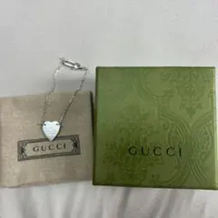 GUCCI グッチ ハート アラベスク ブレスレット 18cm シルバー 希少