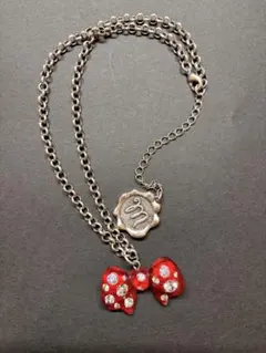 Disney Couture ミニーマウス リボン ネックレス