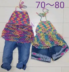 新品未使用　ベビー　水着　70　80