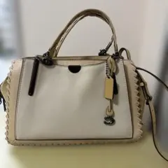 【美品】COACHコーチ　2WAY カラーブロック　ショルダー　ハンドバッグ
