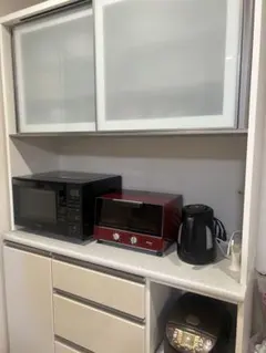 たのメル便・送料込み】美品 ニトリ 食器棚 引き出し式 90cm - メルカリ