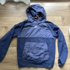 Nike ネイビー フリース　フード付きパーカー