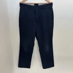 80〜90'S ディッキーズ ワークパンツ ネイビー タロン42ジップ 36