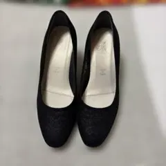 Riz raffinee パンプス ブラック 23cm EEE