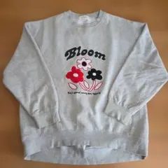 TIMELY WARNING Bloom スウェット グレー M