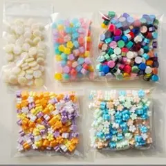 シーリングワックス5種類セット 200g