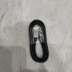 USB-AとUSB-Cケーブル ブラック