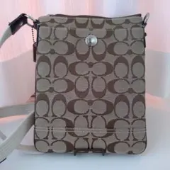 COACH Coach モノグラムショルダーバッグ