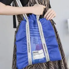 THEATRE PRODUCTS メッシュ トートバッグ　フリルのサムネイル