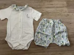 MOOMIN BABY ロンパース セットアップ70〜80センチのサムネイル