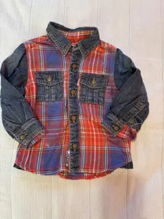 キッズ　デニムシャツ90㎝